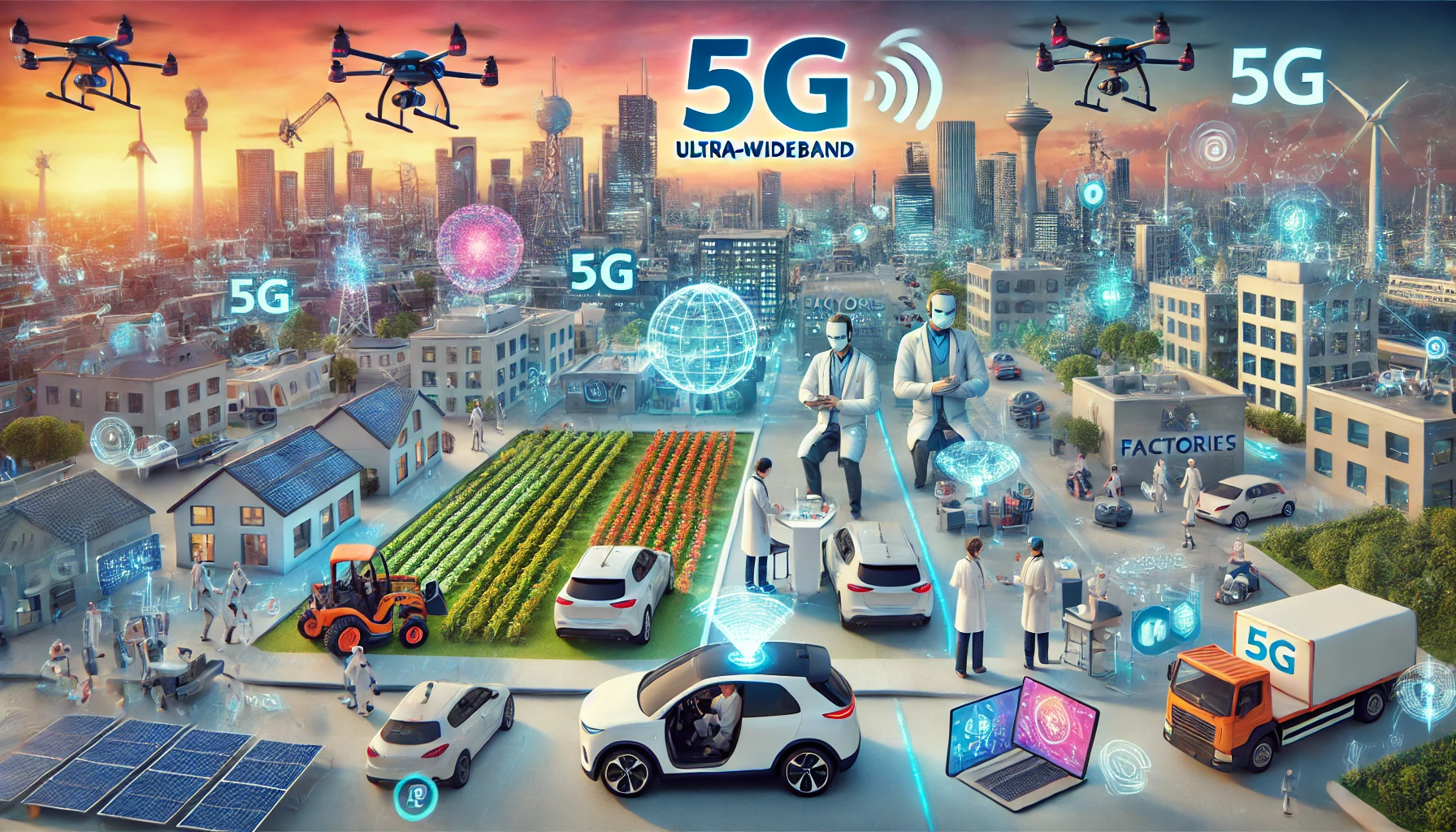 real world applications of 5G UW