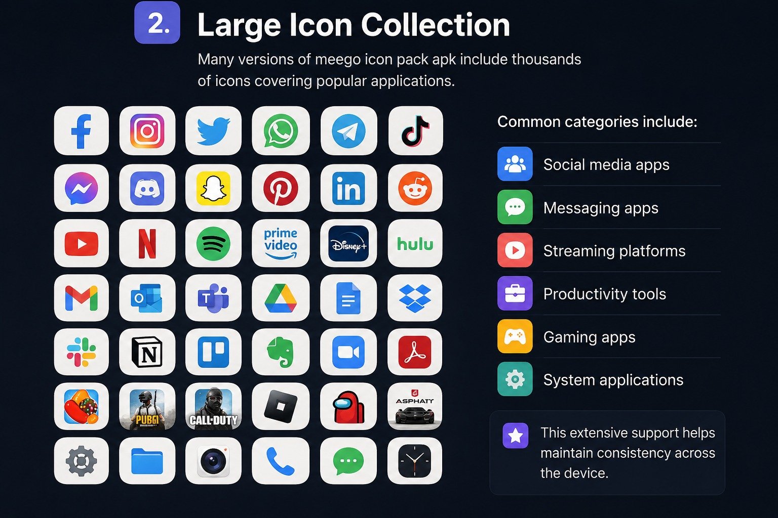 Large Icon Collection