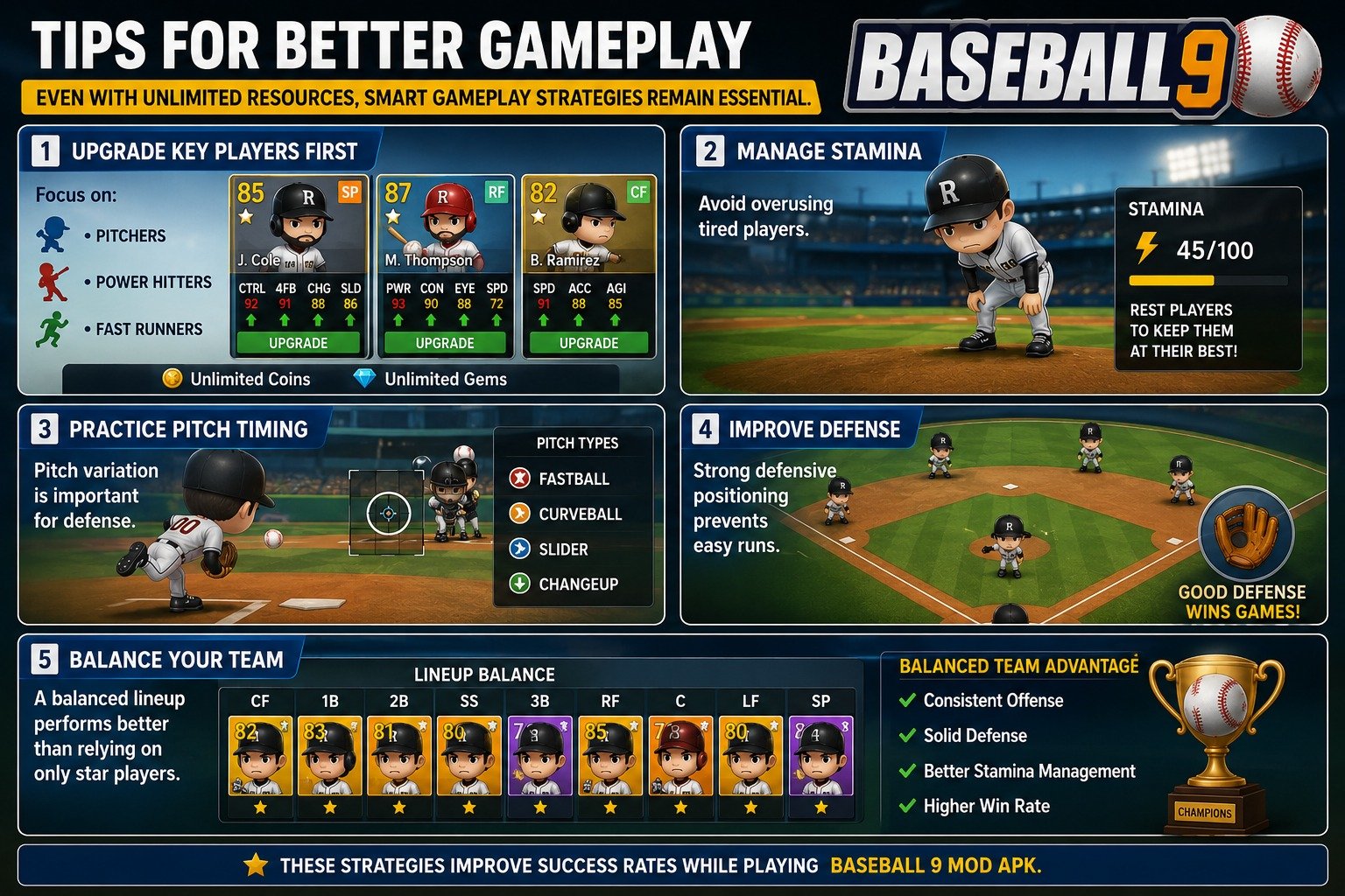 Tips for Better Gameplay