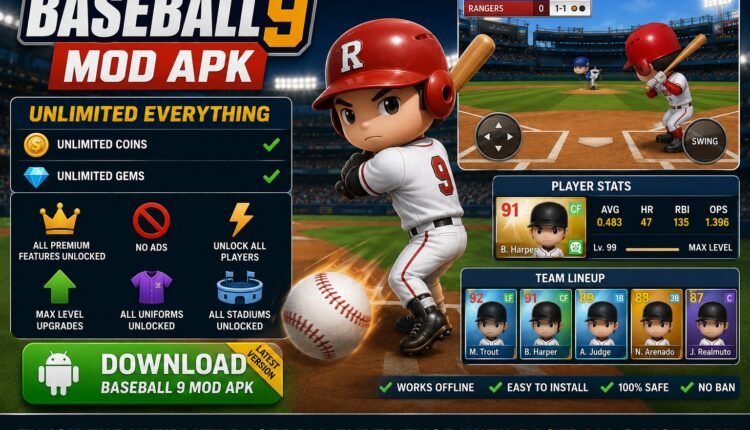 Baseball 9 MOD APK