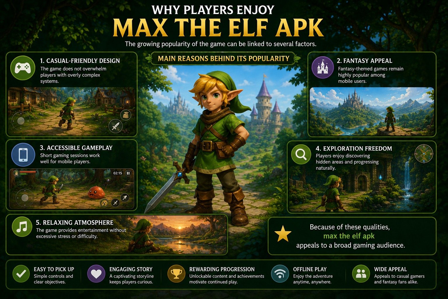 Why Players Enjoy Max The Elf APK