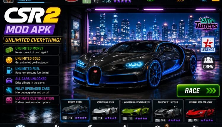 CSR 2 Mod APK